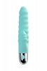 Relief vibrator with clitoral stimulation Flovetta Flax, silicone, mint, 17.5 cm